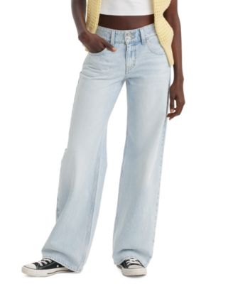 Levi's - Women's Super-Low Double-Button Relaxed-Fit Denim Jean