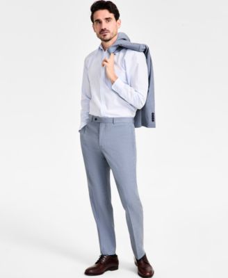 Brooks Brothers - Men's Wool-Blend Stretch Classic-Fit Suit Pants