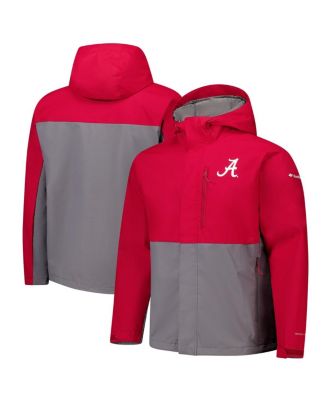 Columbia - Men's Crimson Alabama Crimson Tide Field Bound Omni-Tech Full-Zip Jacket