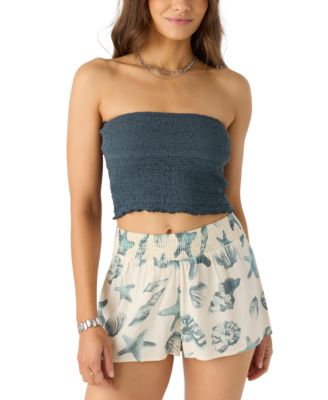 O'Neill - Juniors' Jonie Seashell-Print Shorts