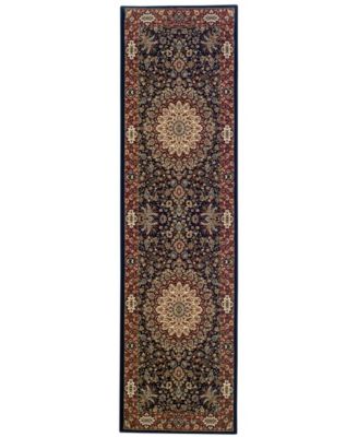Oriental Weavers - by  "Ariana" Navy Ardebil 9B Area Rug, 4' x 6'