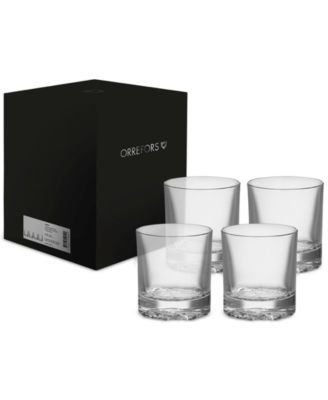 Orrefors - Carat Double Old-Fashioned Glasses, Set of 4