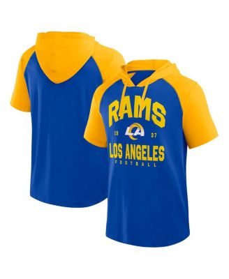 Logo Athletic - Men's Royal Los Angeles Rams Prime Hoodie T-Shirt