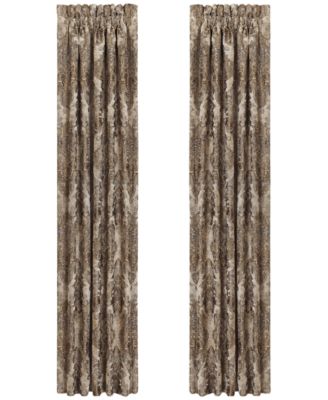 J Queen New York - Bradshaw 50" x 84" Pair of Window Panels