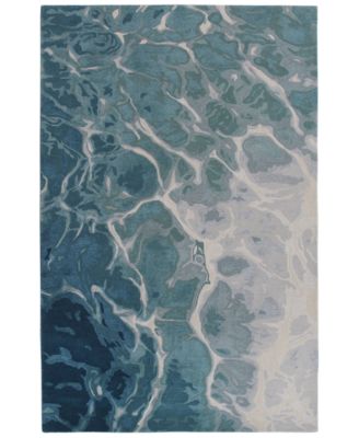 Liora Manne' - Corsica 9146 Water 8'3" x 11'6" Area Rug
