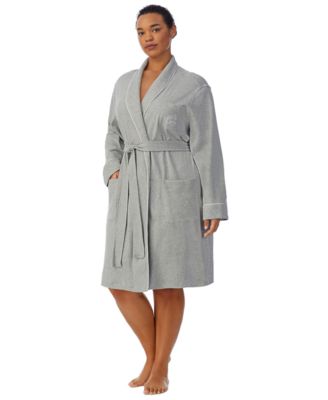 Lauren Ralph Lauren - Plus Size Shawl-Collar Robe
