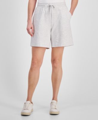 Style & Co - Petite Mid-Rise Drawstring Shorts, Created for Macy's