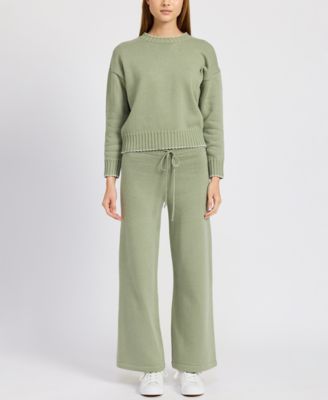 En Saison - Women's Rochelle Scalloped Knit Sweater