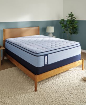 Sealy - Posturepedic Seafield 14" Medium Euro Pillowtop Mattress Set - California King