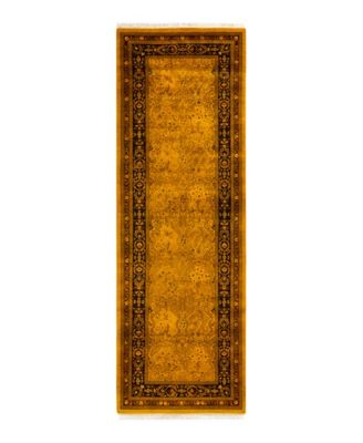 ADORN HAND WOVEN RUGS - Fine Vibrance M1789 2'7''x8' Runner Area Rug