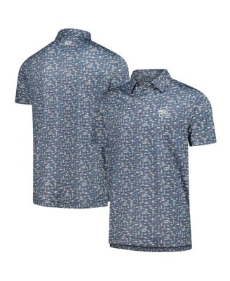 FootJoy - Men's Blue WM Phoenix Open ProDry All Over Print Polo Shirt