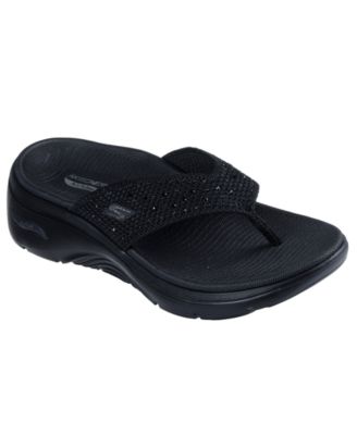Skechers - Women's GO WALK Arch Fit 2.0 - Claire Slide Sandals from Finish Line