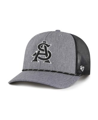 '47 Brand - Mens Gray Arizona State Sun Devils Carbon Rope Adjustable Hat