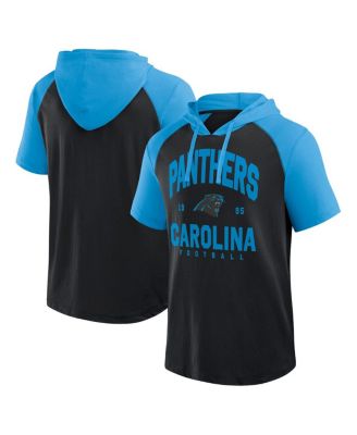Logo Athletic - Men's Black Carolina Panthers Prime Hoodie T-Shirt