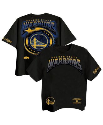 Two Hype - Men's Black Golden State Warriors Drip Dime Collection Premium T-Shirt