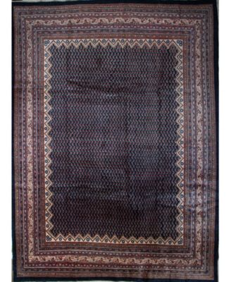 Bashian - One of a Kind Mir Sarouk 622200 9'1''x12' Area Rug