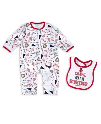 WEAR by Erin Andrews - Baby Boys and Girls St. Louis Cardinals Sleep Play Set