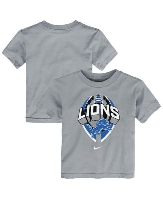 Nike - Toddler Gray Detroit Lions Icon Legend T-Shirt
