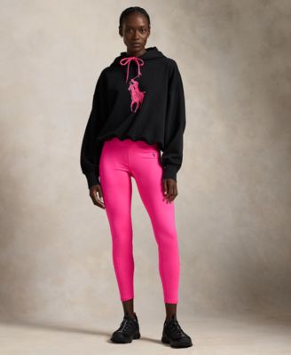 Polo Ralph Lauren - Women's Pink Pony Performance Leggings