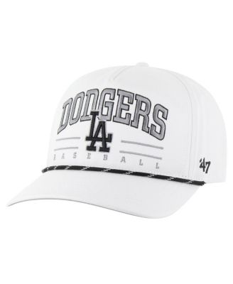 '47 Brand - Men's  White Los Angeles Dodgers Roscoe Speckle Hitch Adjustable Hat