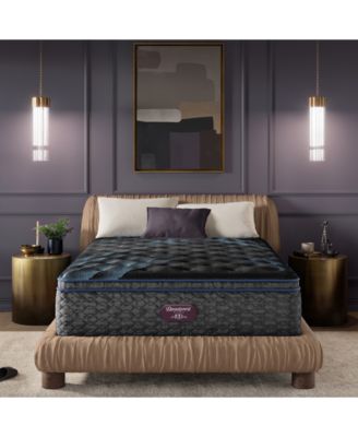 Beautyrest - World Class Level Four 16.25" Plush Pillow Top Mattress Set - Full