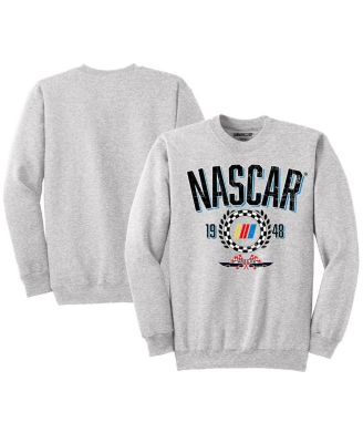 NASCAR Classics - Men's Heather Gray Team Pullover Sweatshirt