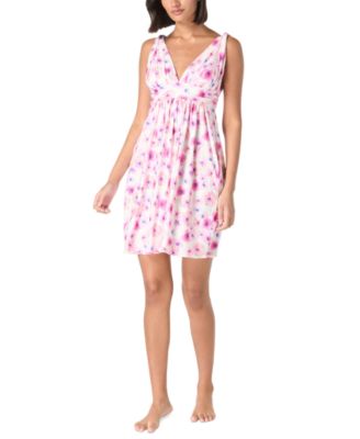 Carmen Marc Valvo - Women's Printed Sleeveless Cover-Up Dress