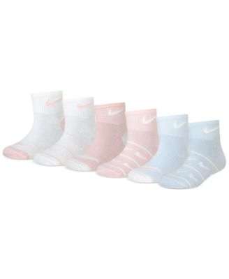 Nike - Little Girls Ankle Socks, 6 Pack