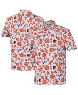 Reyn Spooner - Men's White Baltimore Orioles Pua Performance Polo Shirt