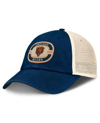 Top of the World - Men's Navy Chicago Bears Team Patch Adjustable Hat