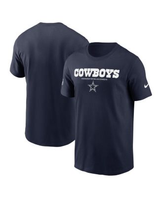 Nike - Men's Navy Dallas Cowboys Sideline Performance T-Shirt