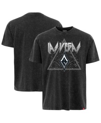 Sportiqe - Men's and Women's&nbsp;Black Las Vegas Aces Rock Roll Collection Angus Mineral Wash Premium T-Shirt