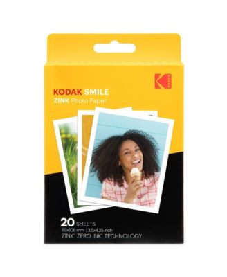 Kodak - 3x4 ZINK Photo Paper - 20 Pack