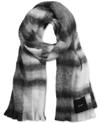 Calvin Klein - Women's Oversized Plaid Blanket Scarf