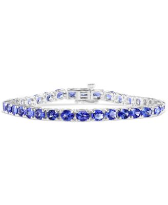 EFFY Collection - Tanzanite Tennis Bracelet (9-5/8 ct. t.w.) in Sterling Silver