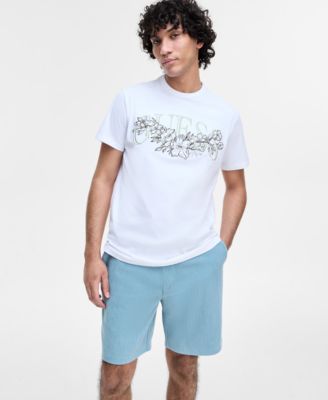 GUESS - Men's Floral Logo T-Shirt