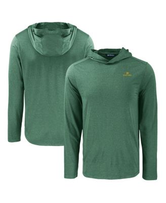 Cutter & Buck - Men's Cutter Buck Green Notre Dame Fighting Irish Coastline Epic Comfort Eco Long Sleeve Hoodie T-Shirt
