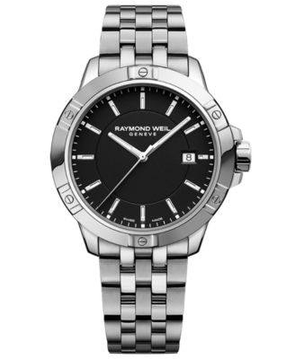 Raymond Weil - Men's Swiss Tango Quartz Stainless Steel Bracelet Watch 41mm