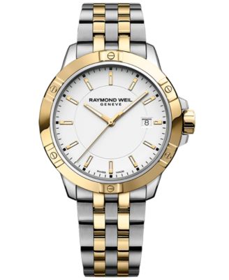 Raymond Weil - Men's Swiss Tango Quartz Two-Tone Stainless Steel Bracelet Watch 41mm