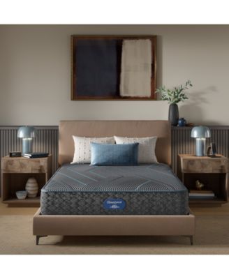 Beautyrest - Level Two 12" Medium Firm Hybrid Mattress Set - King