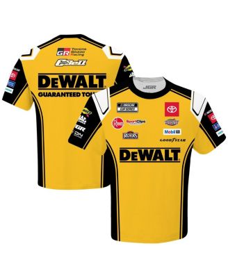 Joe Gibbs Racing Team Collection - Men's Yellow Christopher Bell DeWalt Uniform T-Shirt