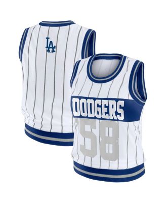 Lids - Women's&nbsp;White Los Angeles Dodgers Sporty Tank Top