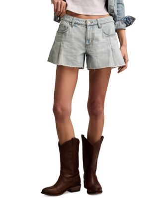 Lucky Brand - Women's A-Line Flared Denim Shorts