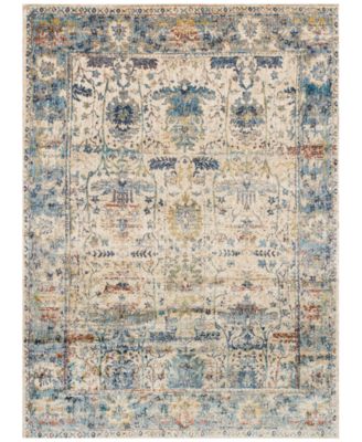 Loloi - Anastasia AF-07 Sand/Light Blue 3'7" x 5'7" Area Rug