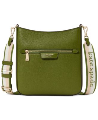 kate spade new york - Hudson Small Pebbled Leather Messenger Crossbody